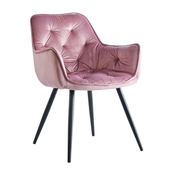 krzesło różowe